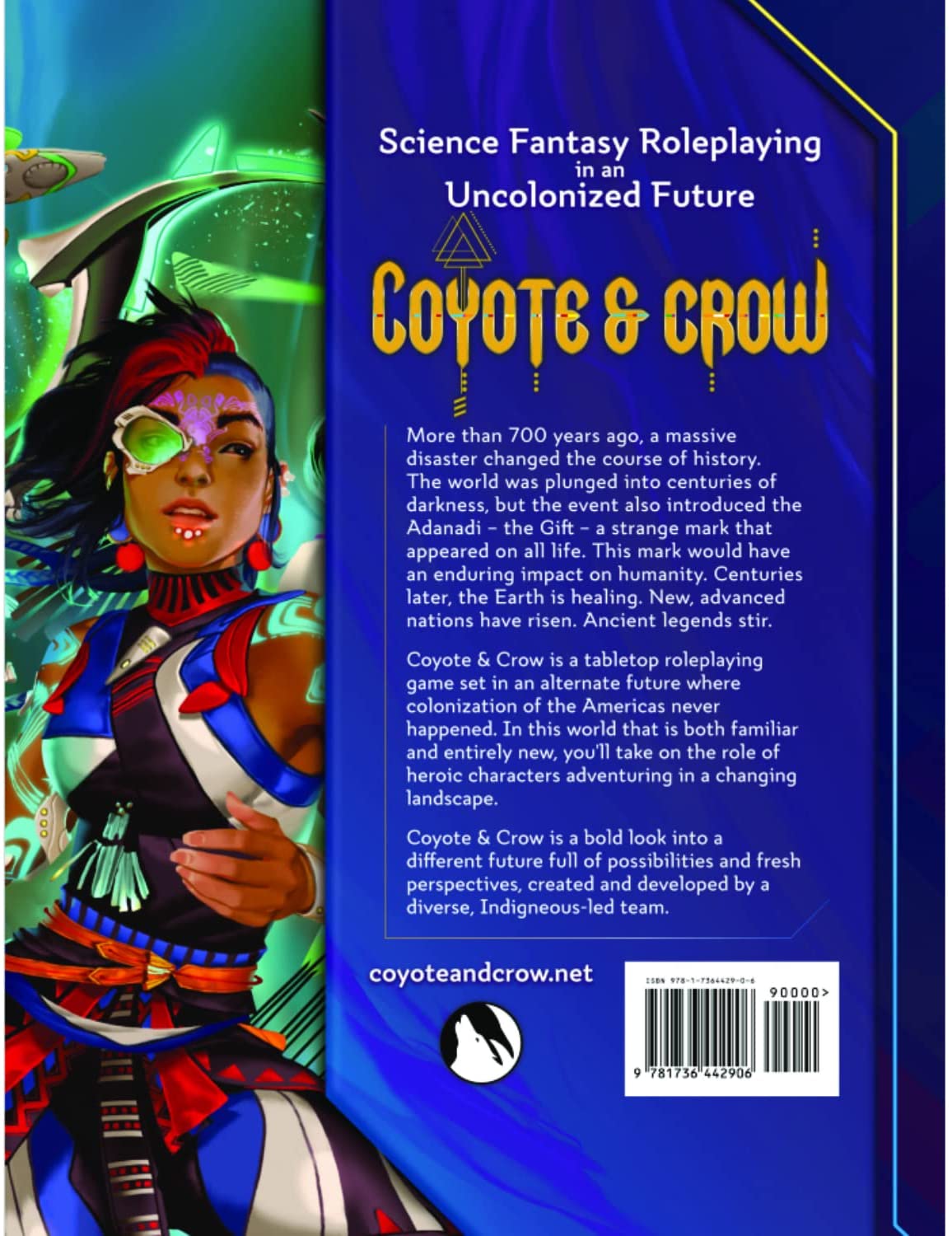PREORDER: Coyote & Crow - A Science Fantasy RPG Set in an Uncolonized Future - Bards & Cards