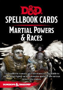 Spellbook Cards: Martial Powers & Races Deck - Bards & Cards