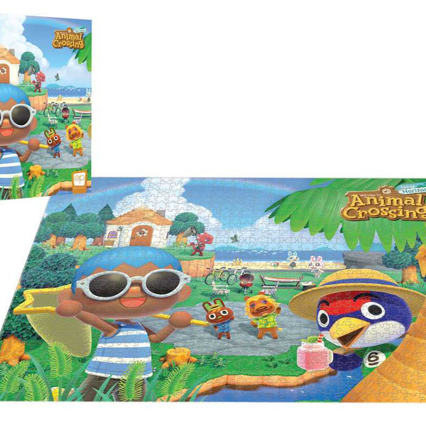 Animal Crossing™: New Horizons "Summer Fun" 1000 Piece Puzzle - Bards & Cards