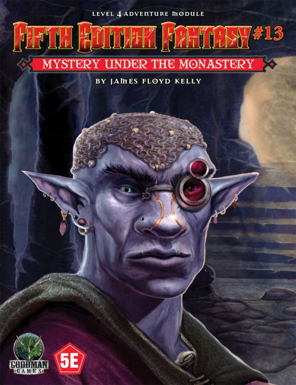 GMG Fifth Edition Fantasy #13: Mystery Under the Monastery (5th Ed. D&D Adventure) - Bards & Cards
