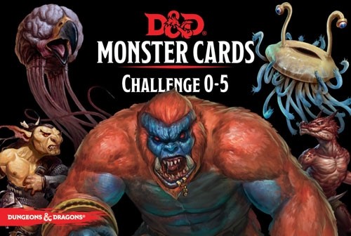 Monster Cards Challenge 0-5 - Bards & Cards