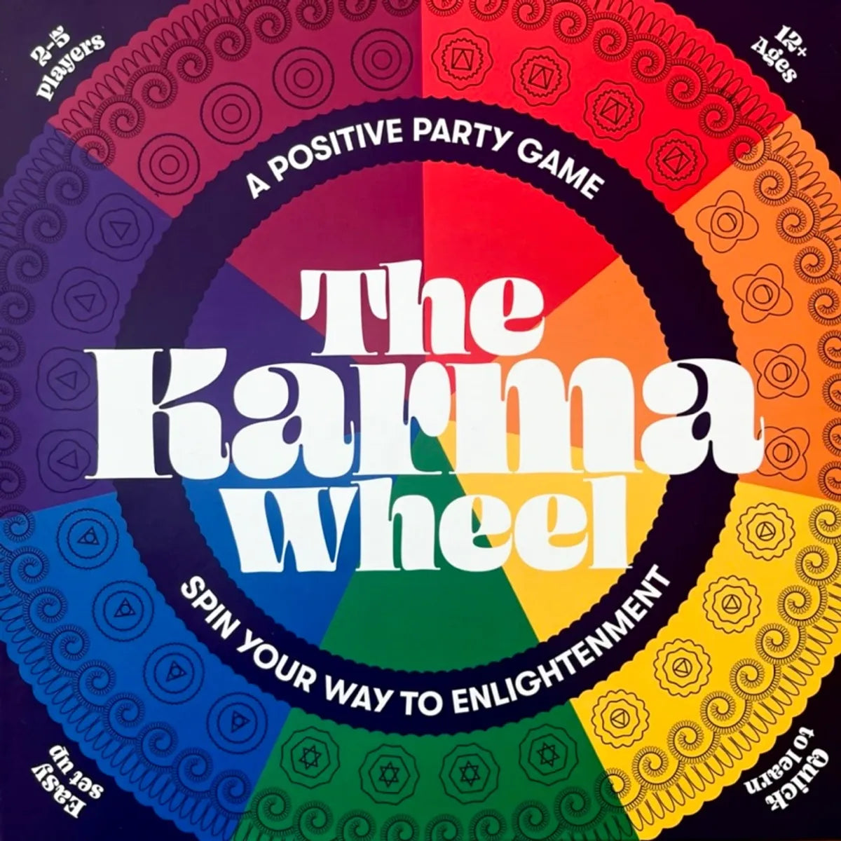 The Karma Wheel - A Positive Party Game - Bards & Cards