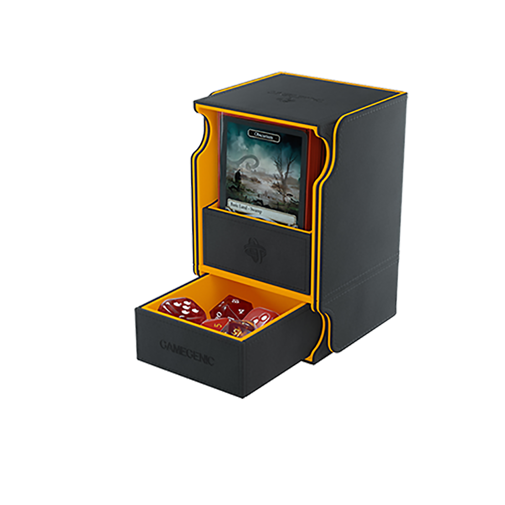 Game Genic GG2037 Watchtower 100 Plus Deck Box, Black 