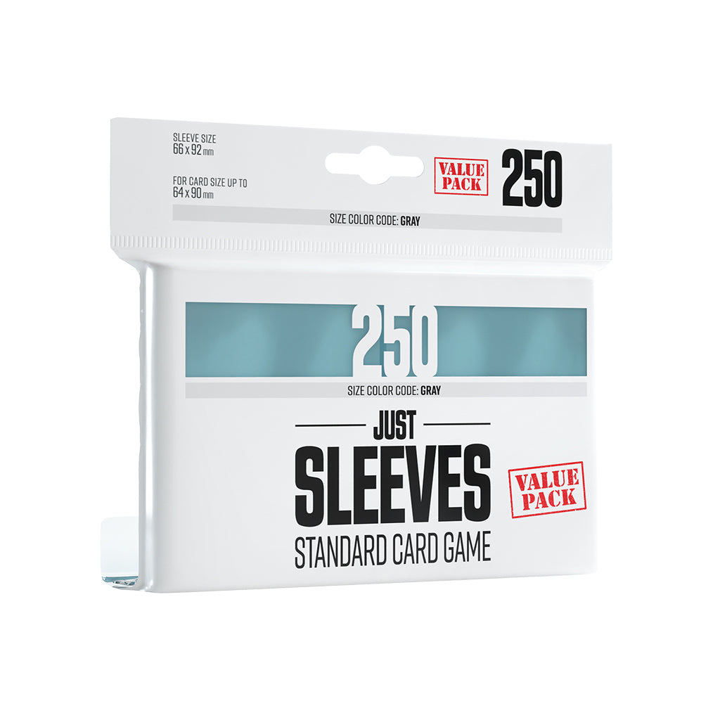 Just Sleeves - Value Clear Pack (250) - Bards & Cards