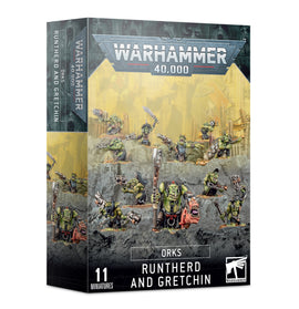 Warhammer 40k Orks: Runtherd and Gretchin - Bards & Cards