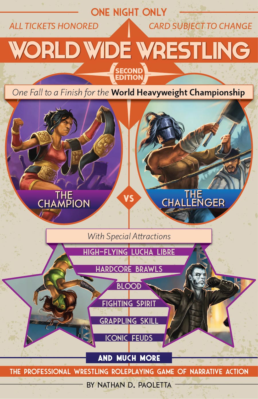 World Wide Wrestling: Second Edition - Bards & Cards