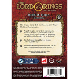 Lord of the Rings LCG: Riders of Rohan Starter Deck - Bards & Cards