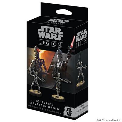 Star Wars Legion: IG Series Assassin Droid Operative Expansion - Bards & Cards