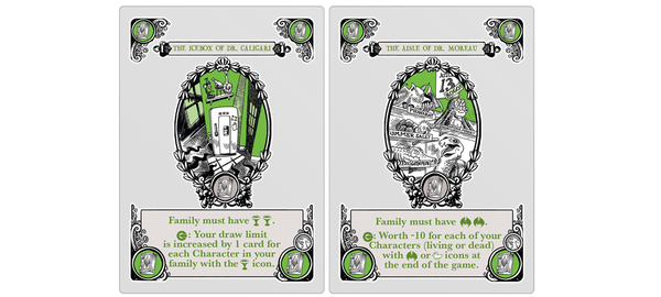 Gloom (Second Edition): Unquiet Dead - Bards & Cards