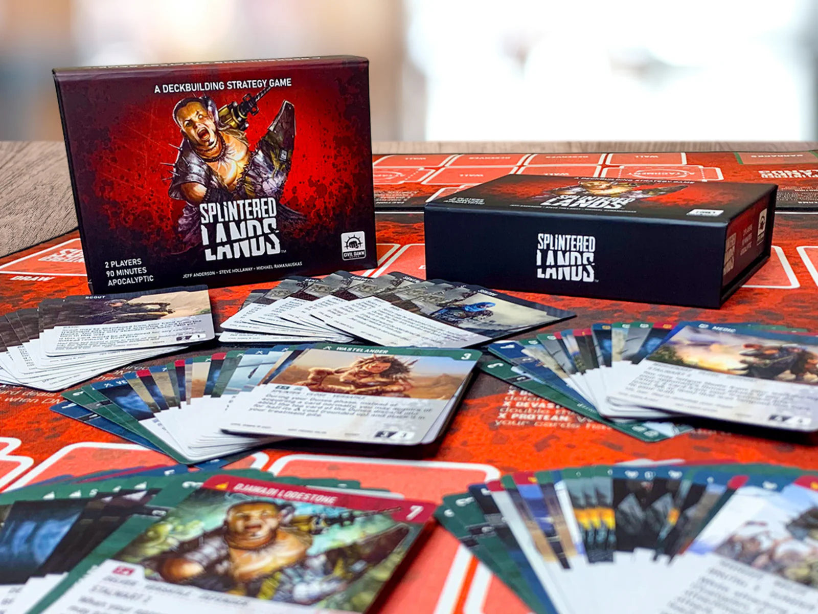 Splintered Lands - Post-Apocalyptic Deckbuilding Game