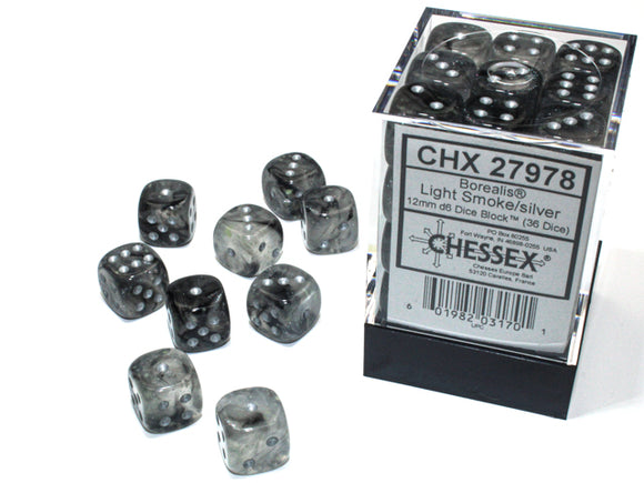 Chessex 6-Sided Dice Block (12mm) - Bards & Cards