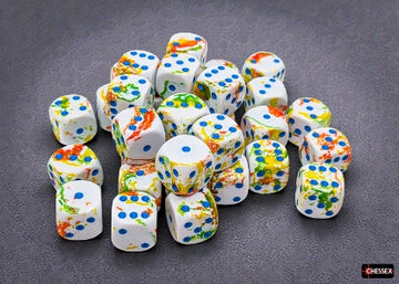 Brush 12mm d6 Dice Block (36) - Bards & Cards