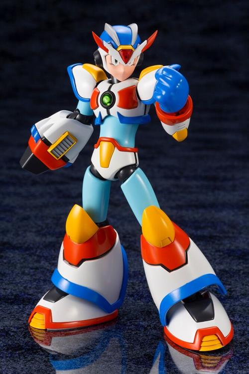 KOTOBUKIYA Plastic Model Kits: Mega Man X - Mega Man X (Max Armor Ver.) 1/12 Scale Model Kit - Bards & Cards