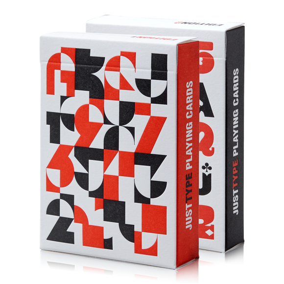 Just Type Playing Cards - Bards & Cards