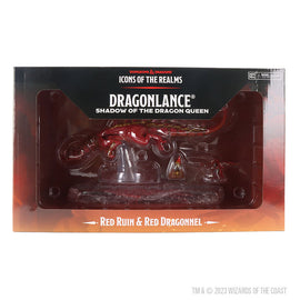 Dungeons & Dragons Icons of the Realms: Dragonlance – Red Ruin & Red Dragonnel - Bards & Cards