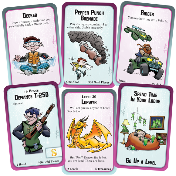 Munchkin Shadowrun - Bards & Cards
