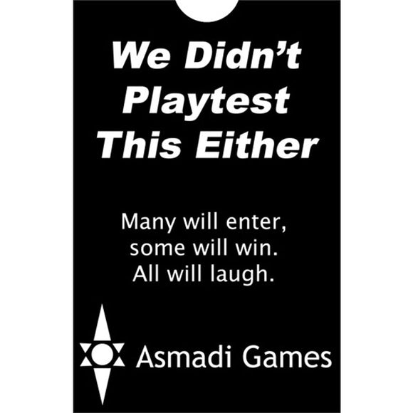 We Didn't Playtest This Either - Bards & Cards