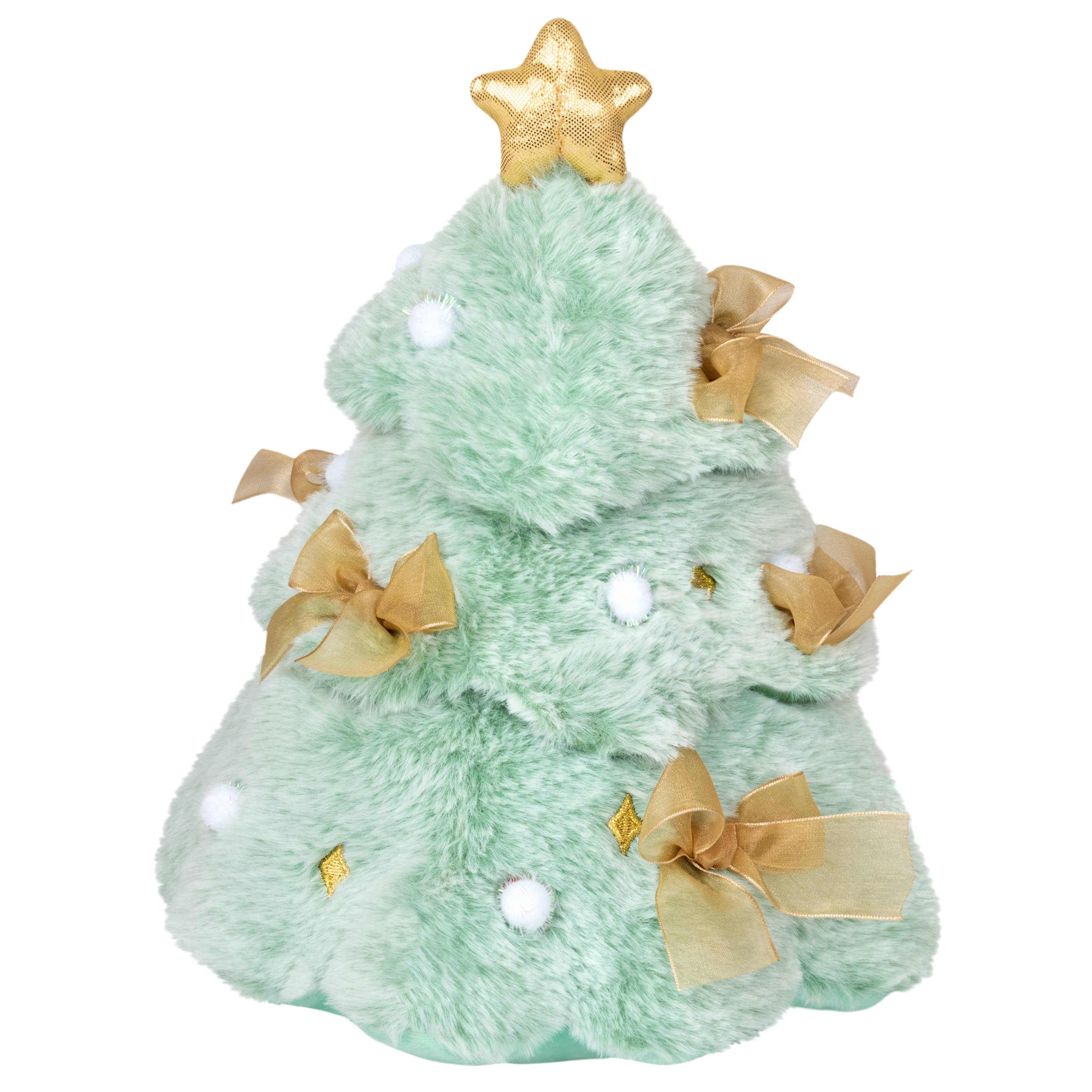 Mini Squishable Flocked Christmas Tree Plush