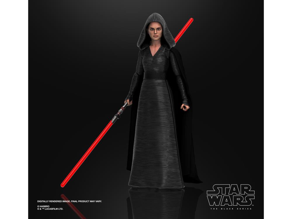 Star Wars: The Black Series - Rey: Dark Side Vision (Rise of Skywalker) 6-Inch Action Figure - 0