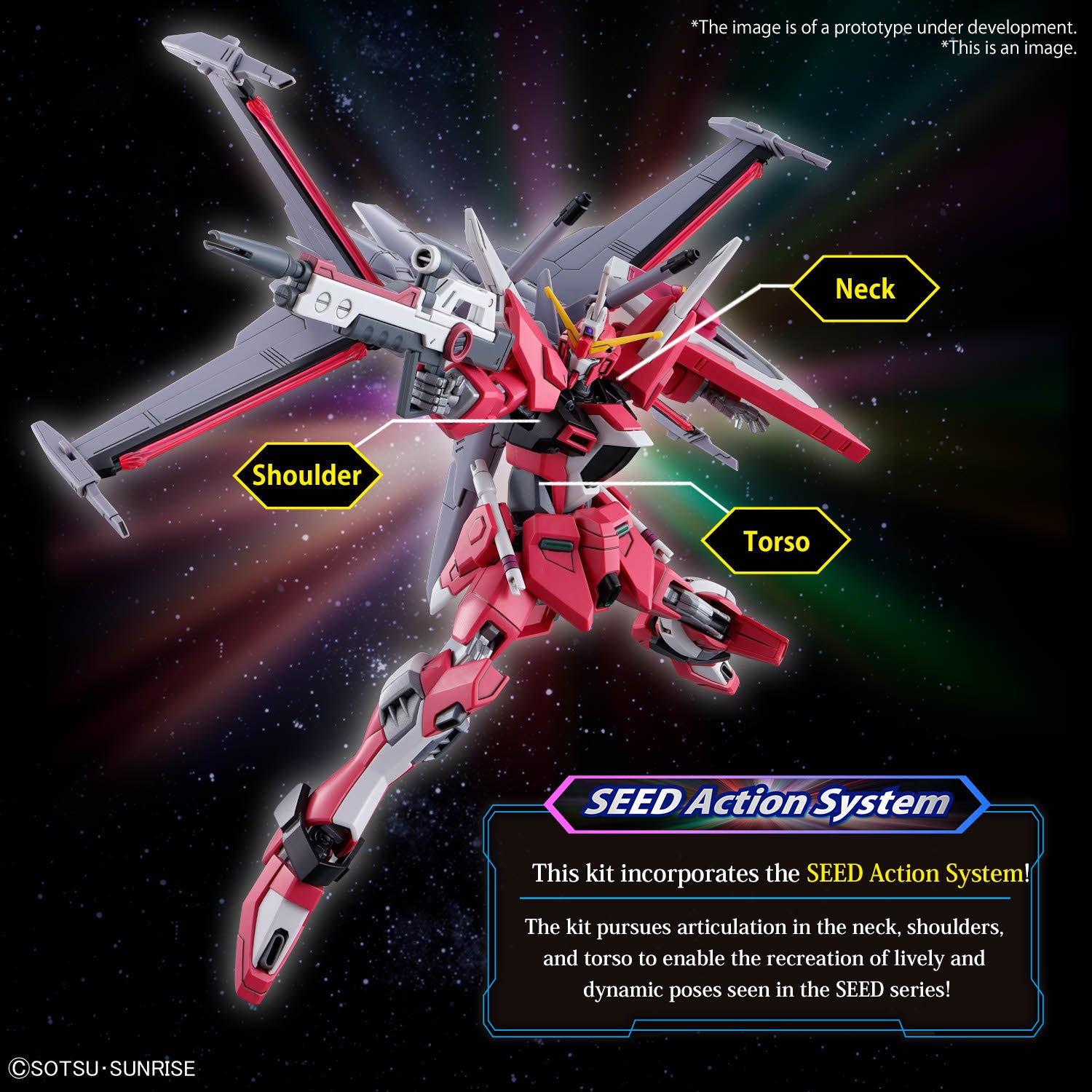Bandai HGCE #251 1/144 Infinite Justice Gundam Type II,"Gundam SEED Freedom"