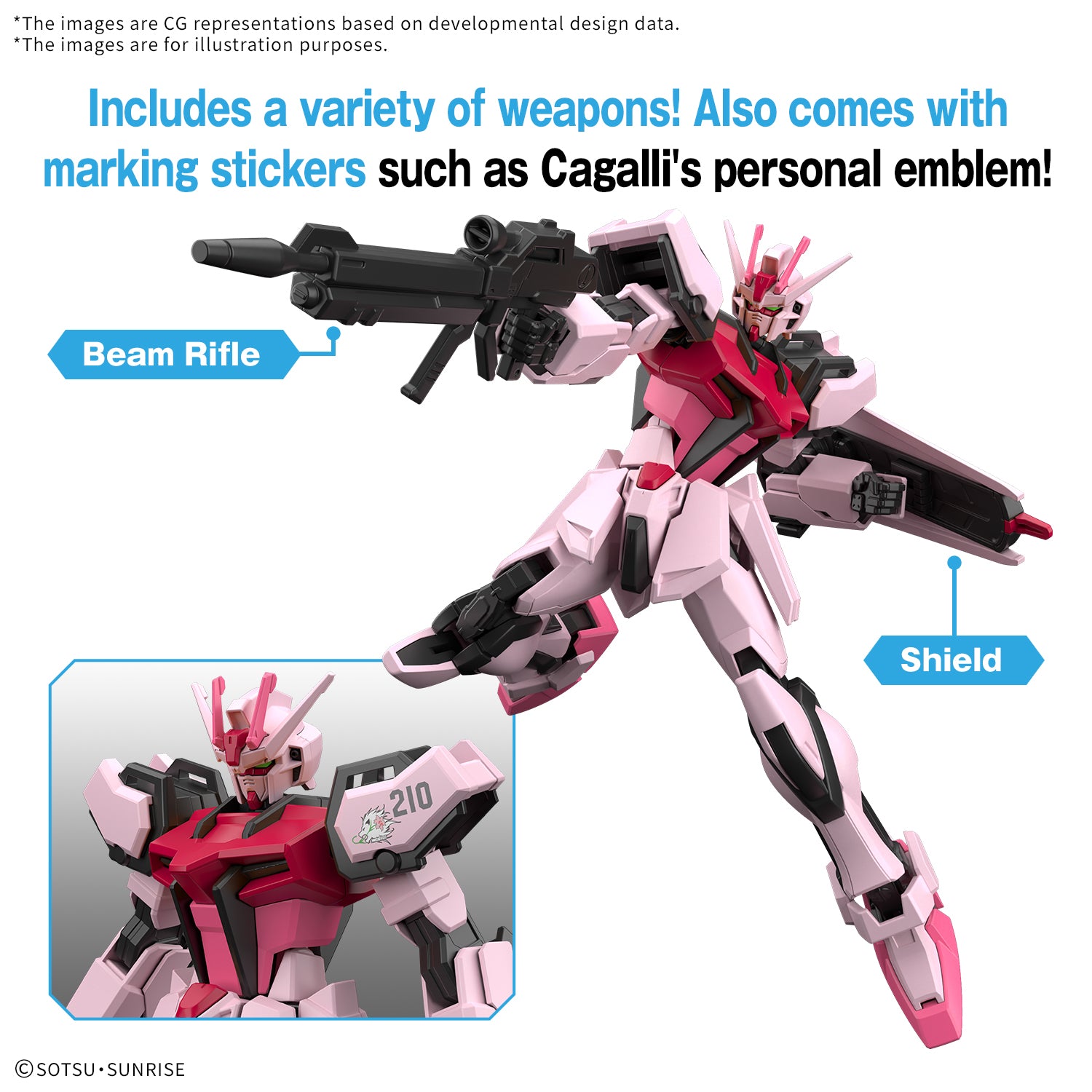 Bandai Entry Grade 1/144 Strike Rouge "Gundam SEED"