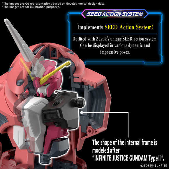 Bandai HGCE #260 1/144 ZGMF-MM07 Z'Gok (Seed Freedom Ver.) "Gundam SEED Freedom" - Bards & Cards