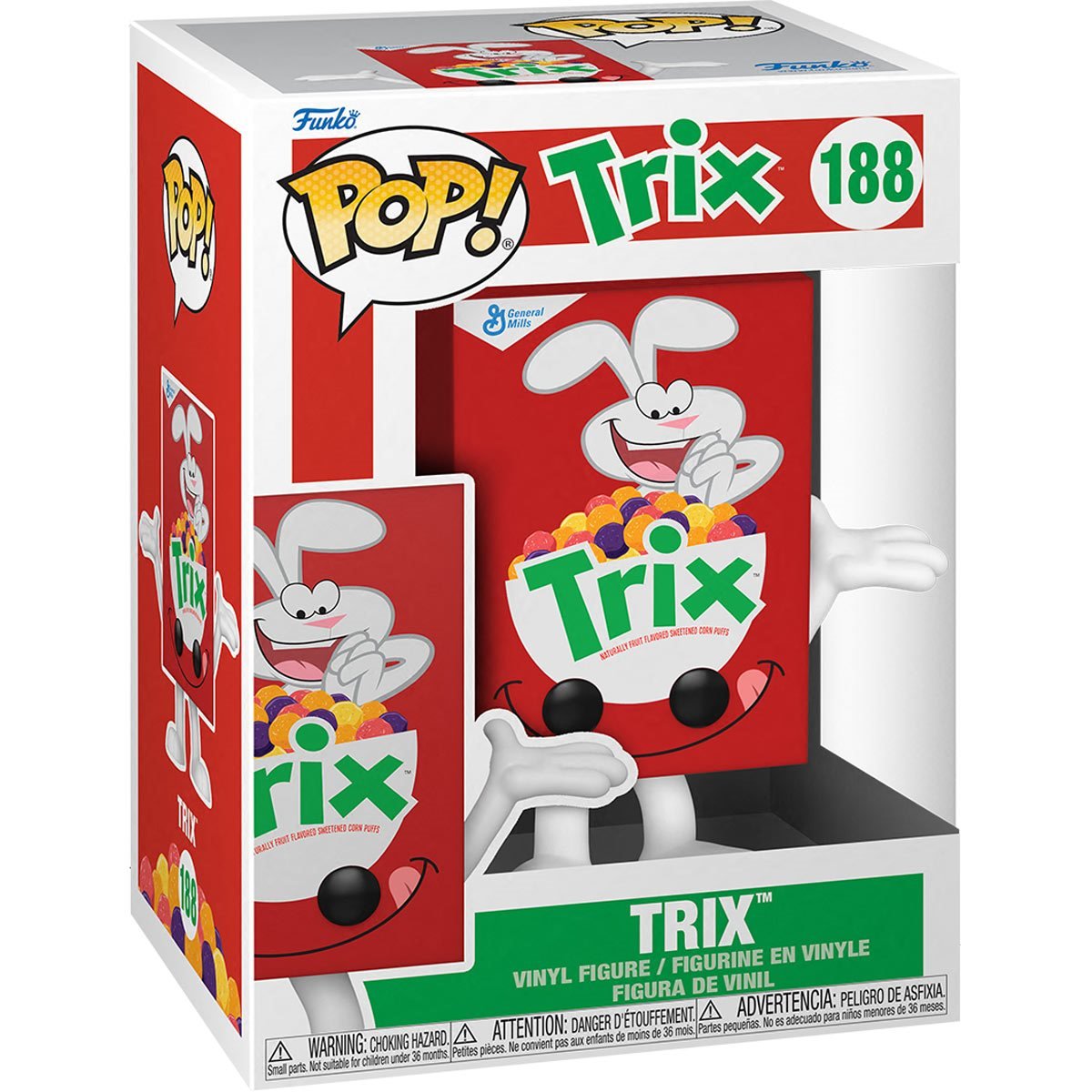 Funko Pop! General Mills Trix Cereal Box - 0