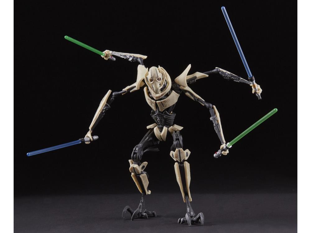 Star Wars: The Black Series - General Grievous (Revenge of the Sith) 6-Inch Deluxe Action Figure - Bards & Cards