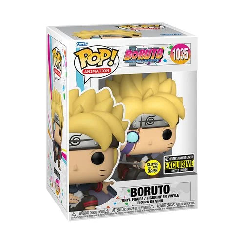 Funko Pop! Boruto with Marks Glow-in-the-Dark - Entertainment Earth Exclusive - Bards & Cards