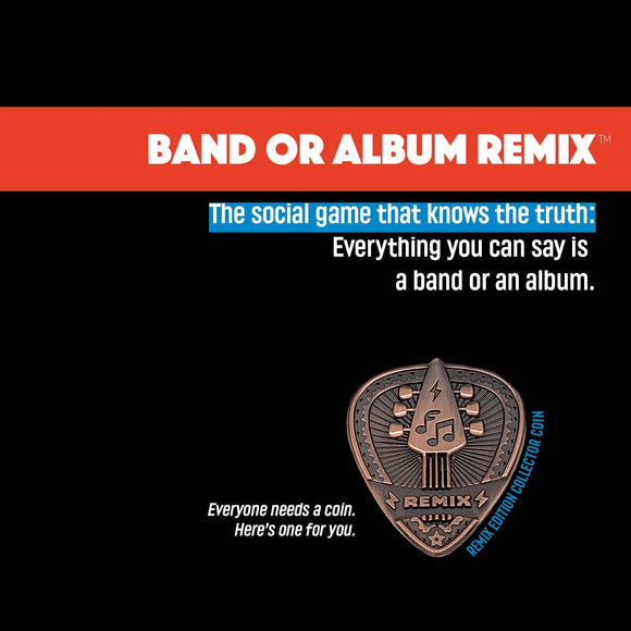 Band or Album Social Game — Remix Edition Set - Bards & Cards