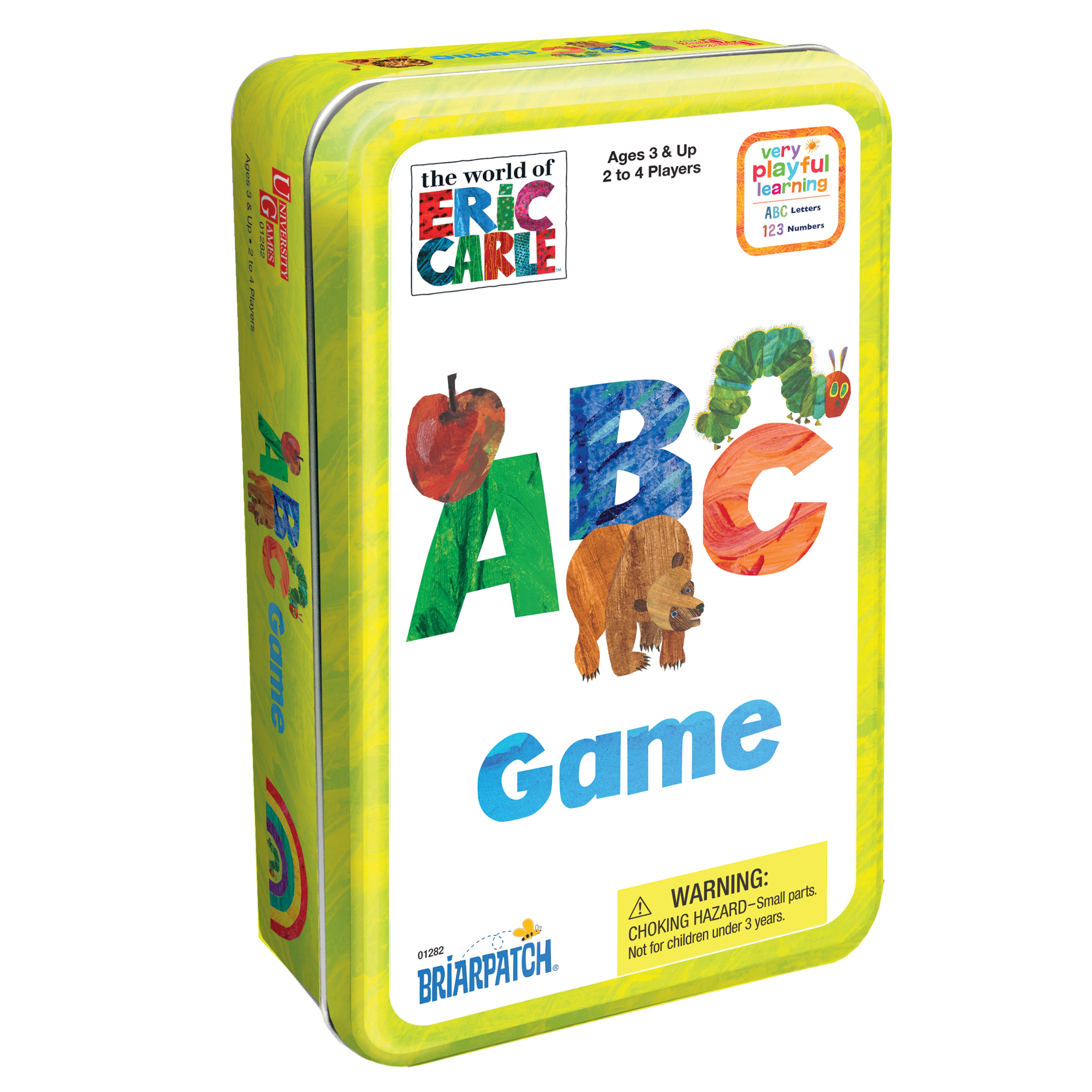 The World of Eric Carle ABC Game - Briarpatch Game Tin - Bards & Cards