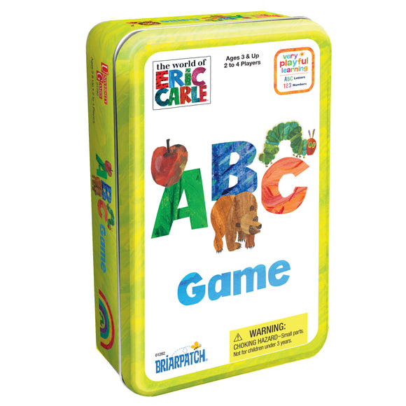 The World of Eric Carle ABC Game - Briarpatch Game Tin - Bards & Cards