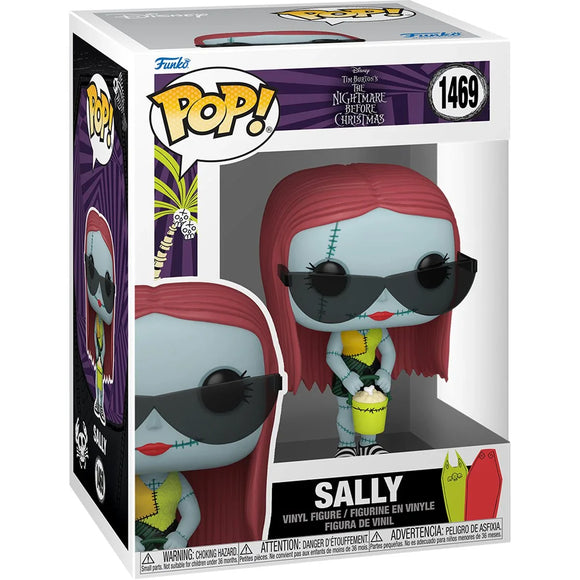 The Nightmare Before Christmas Sally with Glasses (Beach) Funko Pop! - Bards & Cards