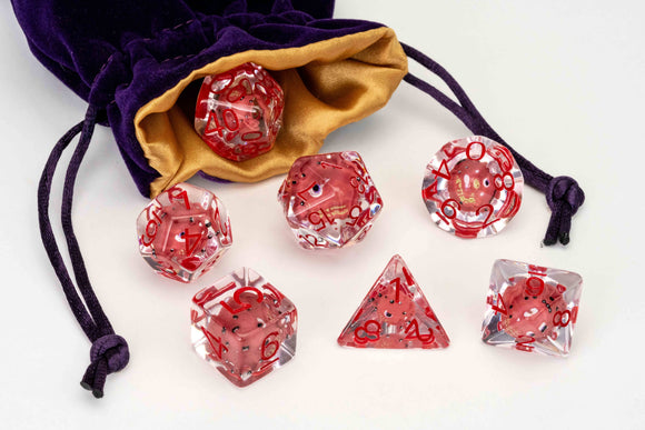 Dungeons & Dragons Beholder Resin Dice Set - Bards & Cards
