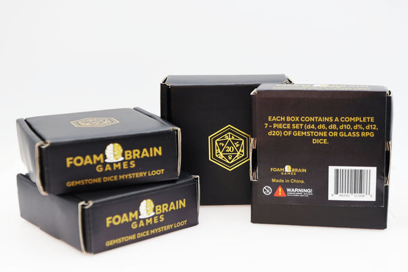 Mystery Loot: Gemstone Dice - Bards & Cards
