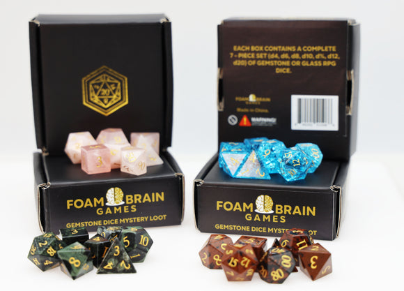 Mystery Loot: Gemstone Dice - Bards & Cards