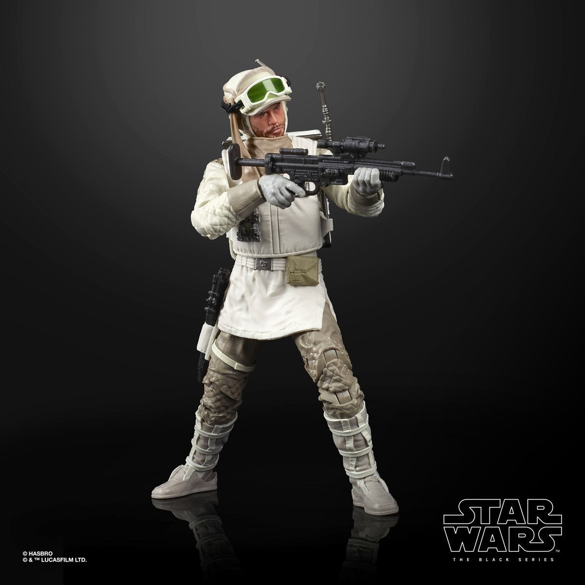 Star Wars: The Black Series - Rebel Trooper (Hoth) (The Empire Strike Back) 6-Inch Action Figure - Bards & Cards