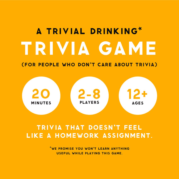 Trivial Drinking Trivia - Bards & Cards