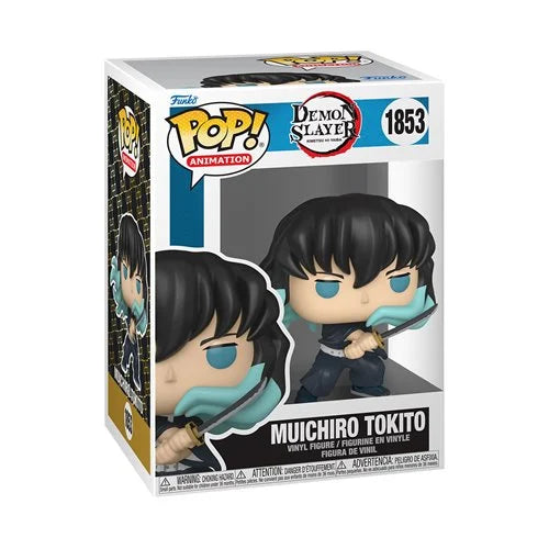 Demon Slayer Muichiro Tokito (Attack) Funko Pop Vinyl Figure #1853 - Bards & Cards