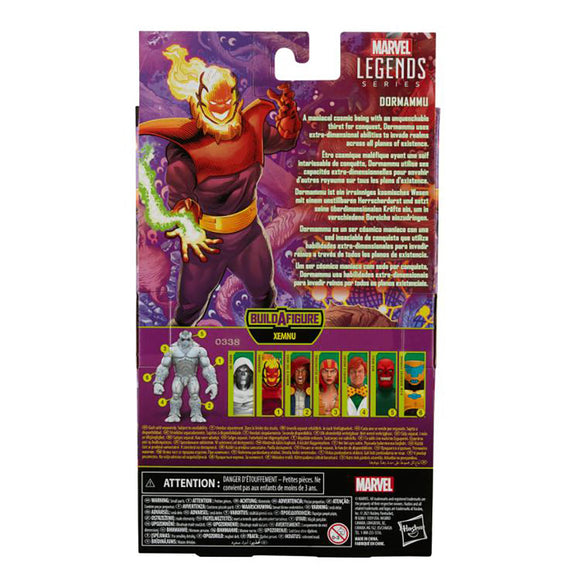 Super Villians Marvel Legends - Dormammu 6-Inch Action Figure (Xemnu Build-A-Figure) - Bards & Cards