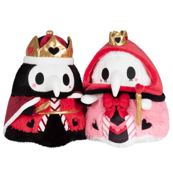 Mini Squishable King & Queen of Hearts Duo