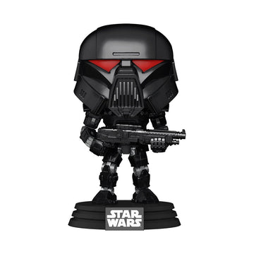 Funko Pop! Star Wars: The Mandalorian Dark Trooper (Battle) - Bards & Cards