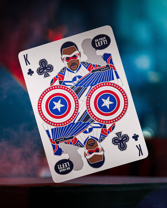 Captain America Playing Cards - Bards & Cards