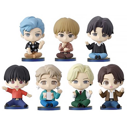Bandai: BTS TinyTan - Suwarase-tai Vol. 1 Blind Box Figure - Bards & Cards