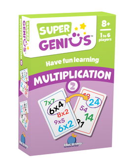 Super Genius Multiplication 2 : The Clever Card Challenge - Bards & Cards