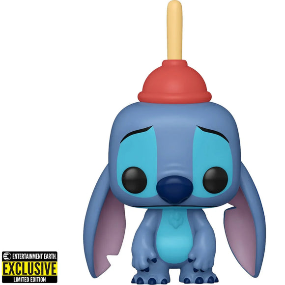 Funko Pop! Lilo & Stitch Stitch with Plunger - Entertainment Earth Exclusive - Bards & Cards