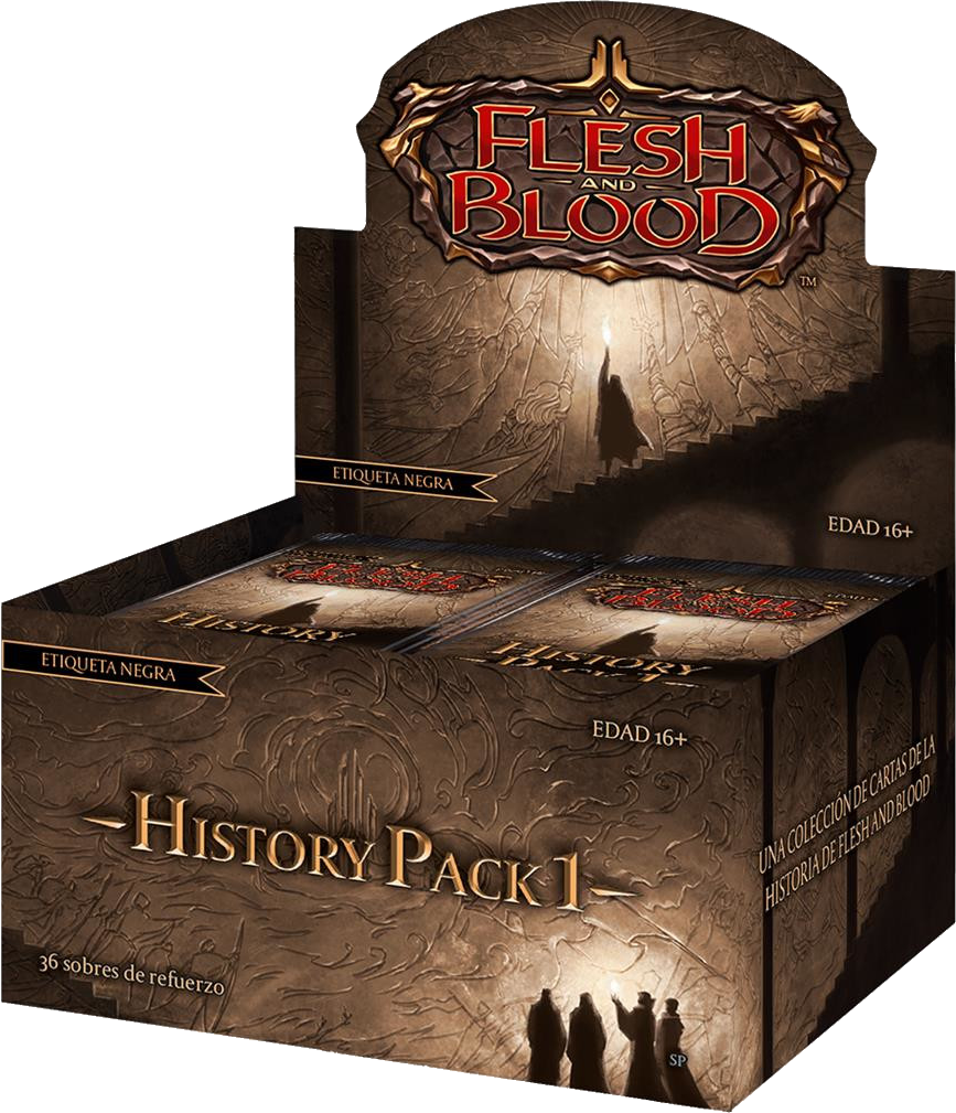 History Pack 1: Black Label [Spanish] - Booster Box - Bards & Cards