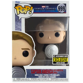 Funko Pop! Captain America with Prototype Shield - Entertainment Earth Exclusive - Bards & Cards