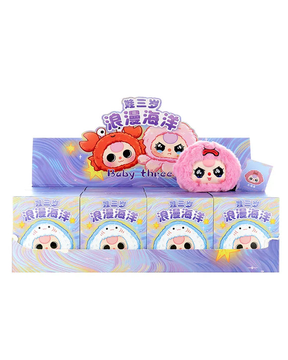 Baby Three Romantic Ocean Series Plush Blind Box - Bards & Cards