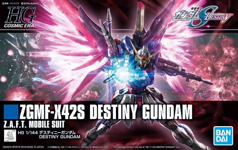 Bandai HGCE ZGMF-X42S Destiny Gundam 1/144 - Bards & Cards